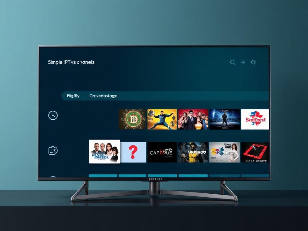 Application Smart IPTV sur Samsung Smart TV — chaînes françaises