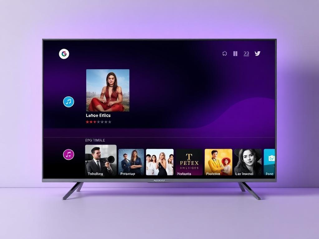 Interface premium TiviMate sur Android TV pour IPTV