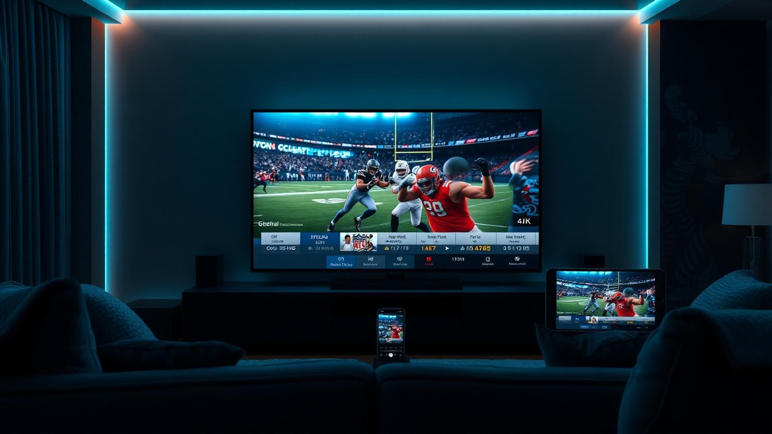Sonix IPTV streaming live sports across 4K TV, tablet and phone — 2026 review