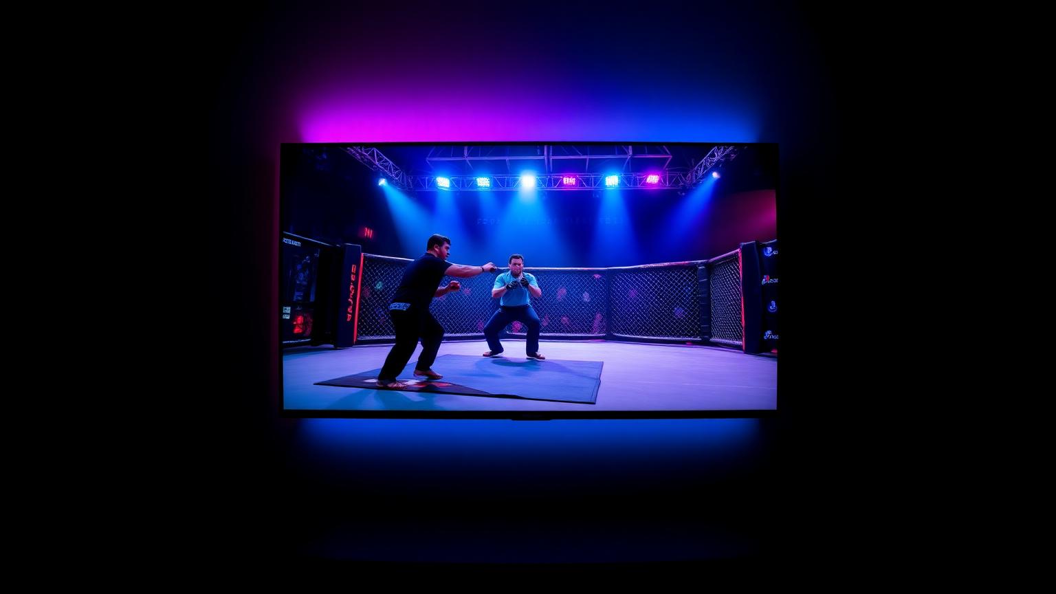 Xtreme HD IPTV streaming a UFC fight on a large 4K TV — 2026 review